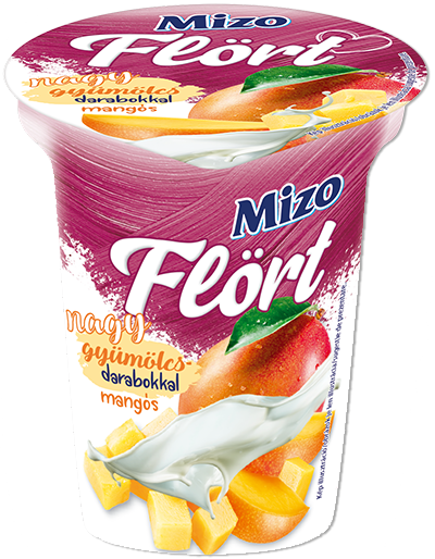 
MIZO FLÖRT YOGHURT WITH MANGO PIECES