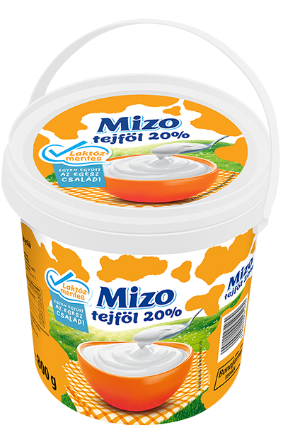 MIZO LAKTÓZMENTES TEJFÖL 20% VÖDRÖS