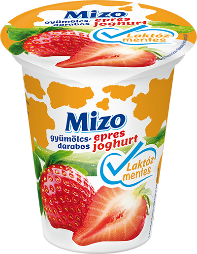 MIZO LAKTÓZMENTES GYÜMÖLCSDARABOS JOGHURT EPRES