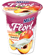 
MIZO FLÖRT YOGHURT WITH PEACH PIECES