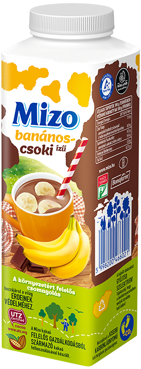 MIZO CHOCO-BANANA MILK FALVOURED