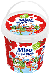 MIZO BUCKET SOUR CREAM 20% 800 G