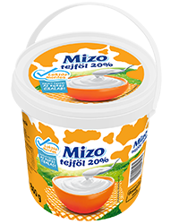 MIZO LAKTÓZMENTES TEJFÖL 20% VÖDRÖS