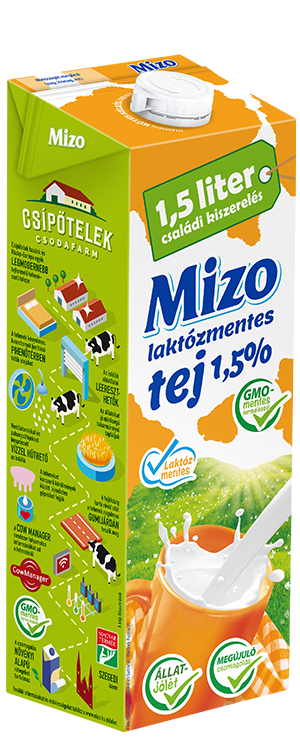 MIZO LAKTÓZMENTES UHT TEJ 1,5%