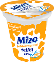 MIZO LAKTÓZMENTES TEJFÖL 20%