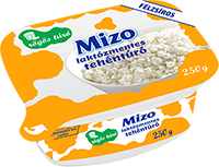 MIZO FÉLZSÍROS TÉGELYES LAKTÓZMENTES TÚRÓ