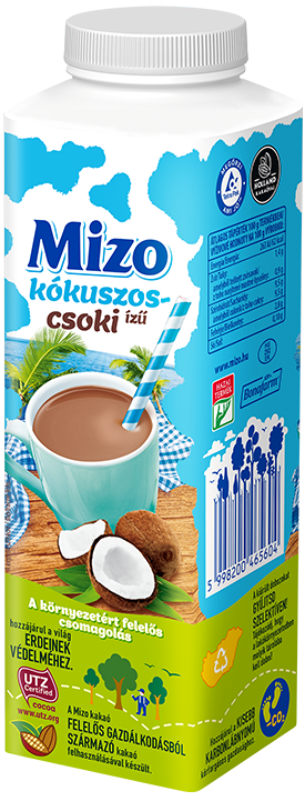 MIZO KÓKUSZOS CSOKI IZŰ TEJ