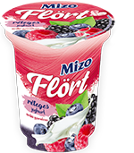 MIZO FLORT LAYERED  YOGHURT WITH FOREST FRUIT