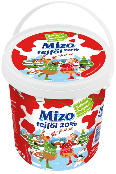MIZO BUCKET SOUR CREAM 20% 800 G