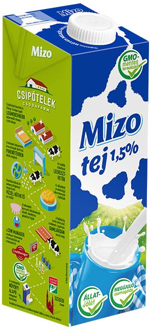 MIZO UHT TEJ 1,5%