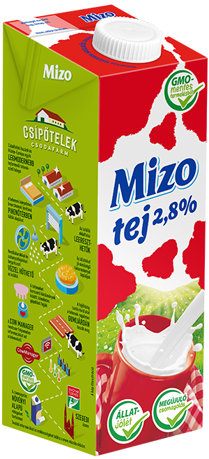 MIZO UHT TEJ 2,8%