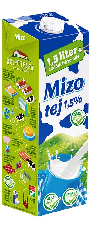 MIZO UHT TEJ 1,5%