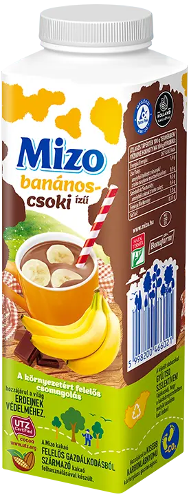 MIZO CHOCO-BANANA MILK FALVOURED