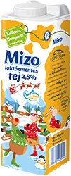 MIZO LAKTÓZMENTES DOBOZOS TEJ 2,8%